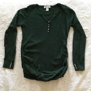 Motherhood Maternity Green Sweater S